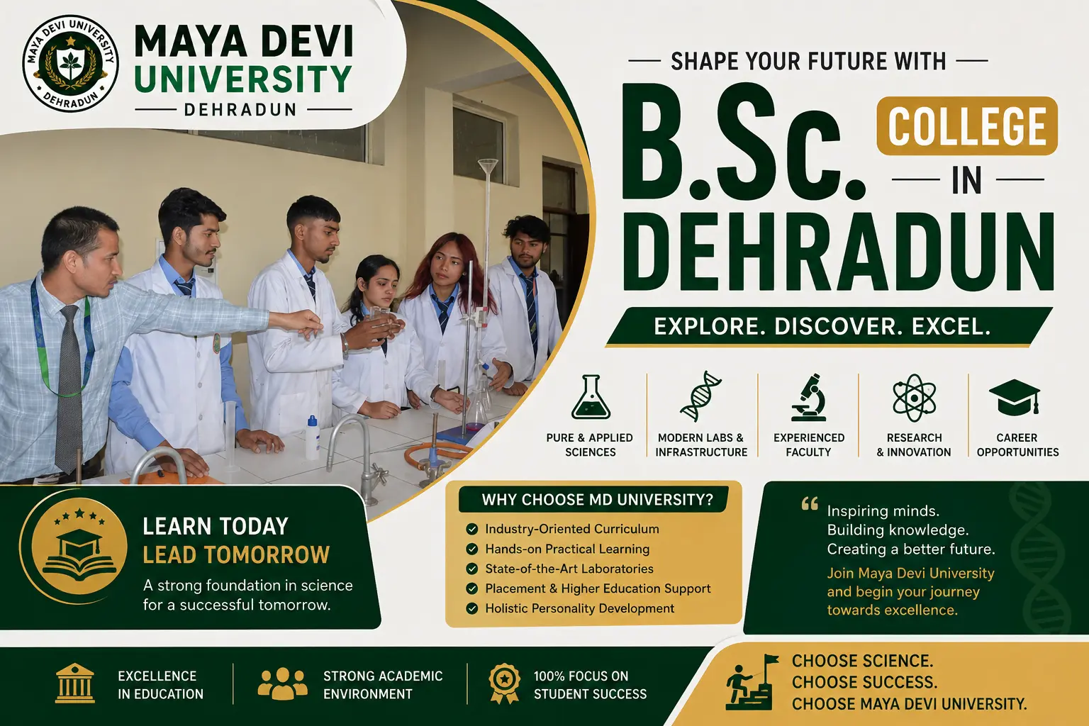 The Science of Discovery: The School of Life & Applied Science at Maya Devi University